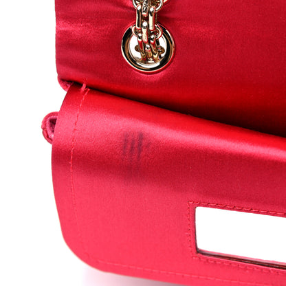 Chanel Satin Coco's Croc 2.55 Reissue 225 Flap Pink 15 of 19