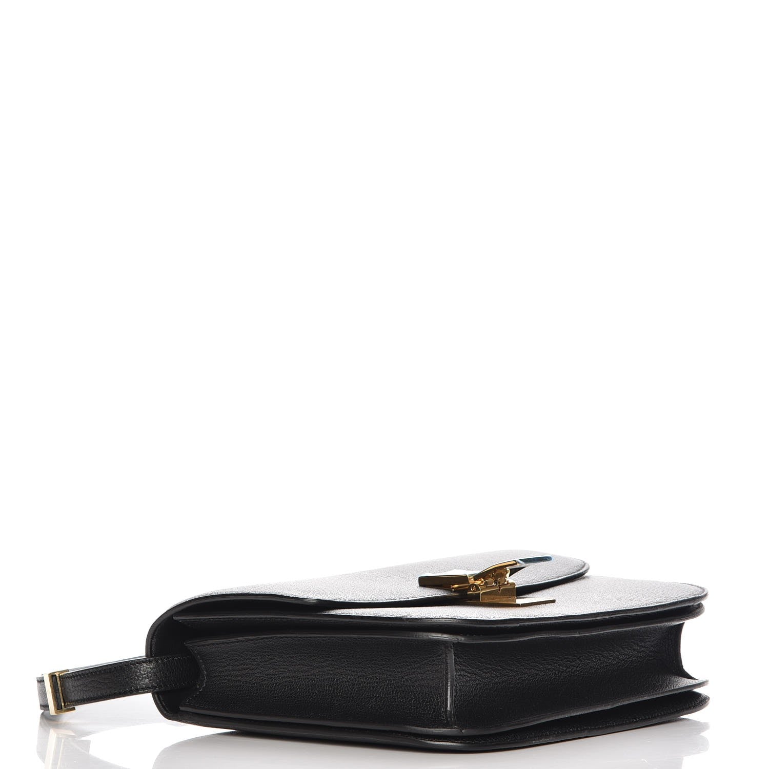 Celine Goatskin Medium Classic Box Flap Bag Black 4 of 7