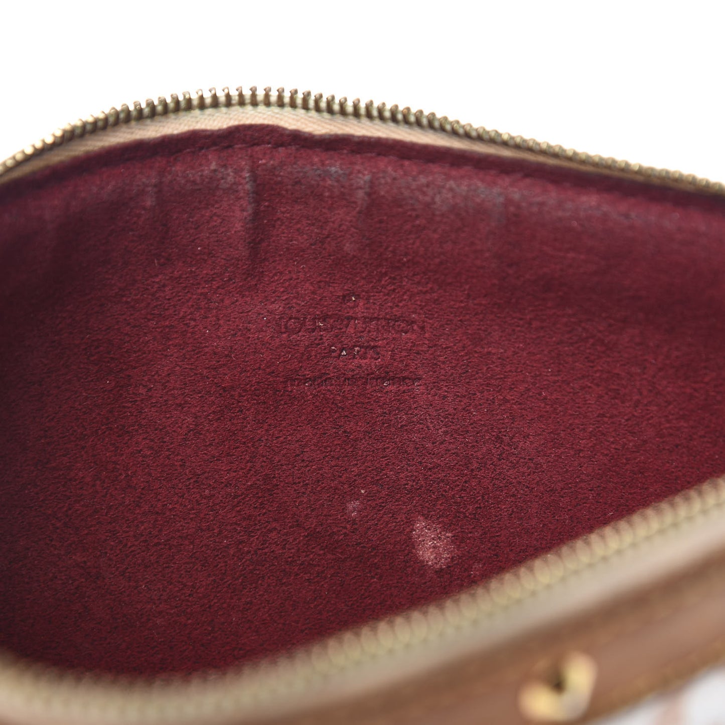 Monogram Multicolor Pochette Accessories White