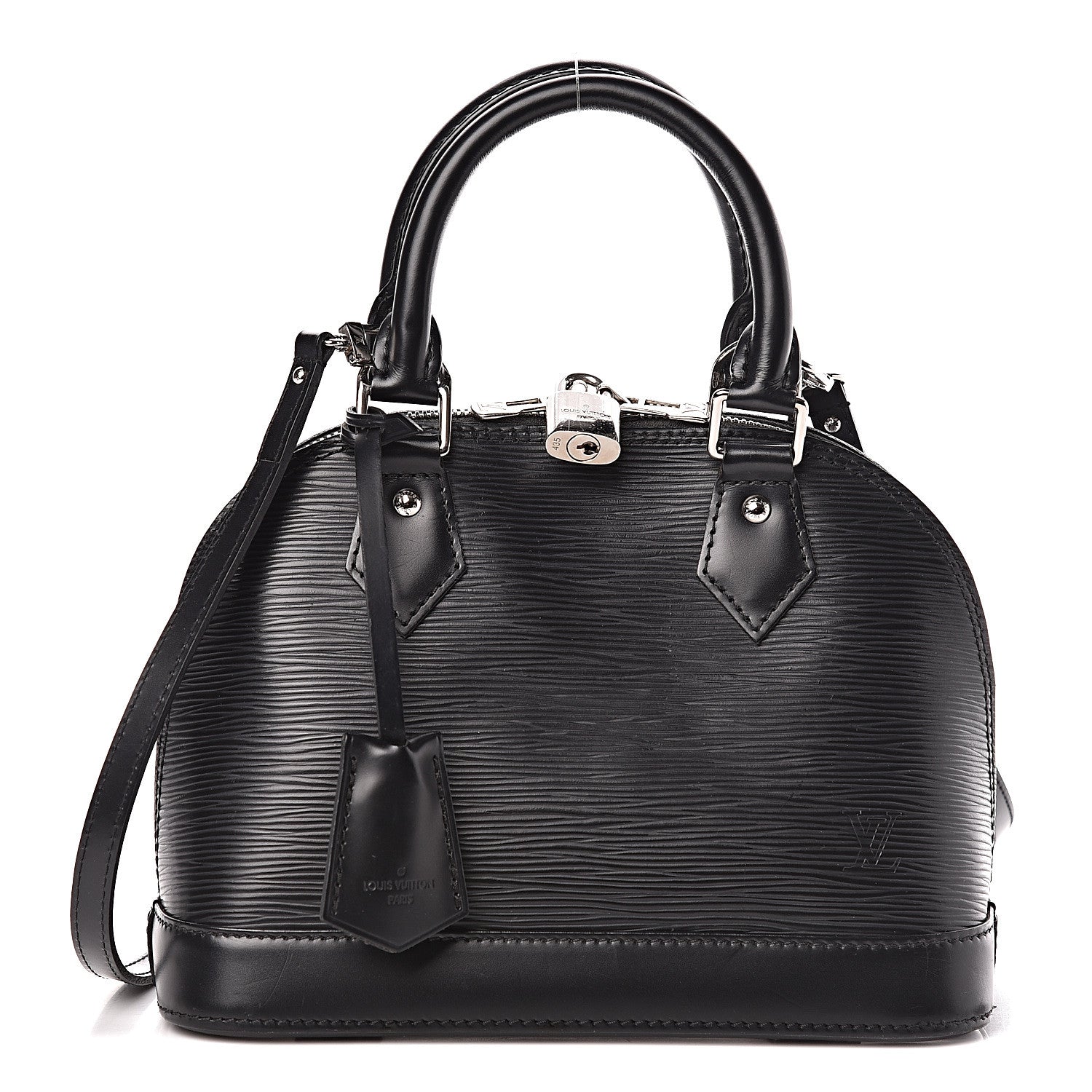 Louis Vuitton Epi Alma BB Black 1 of 11