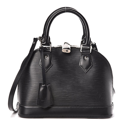 Louis Vuitton Epi Alma BB Black 1 of 11