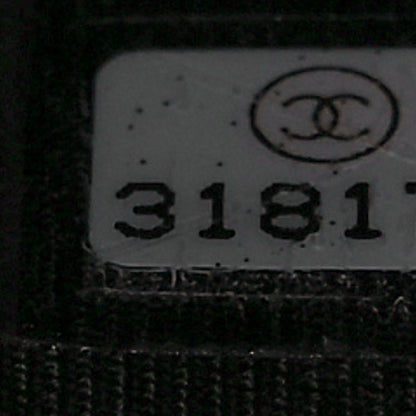 Chanel Caviar Quilted Small Handle With Care Vanity Case With Chain Black 7 of 10