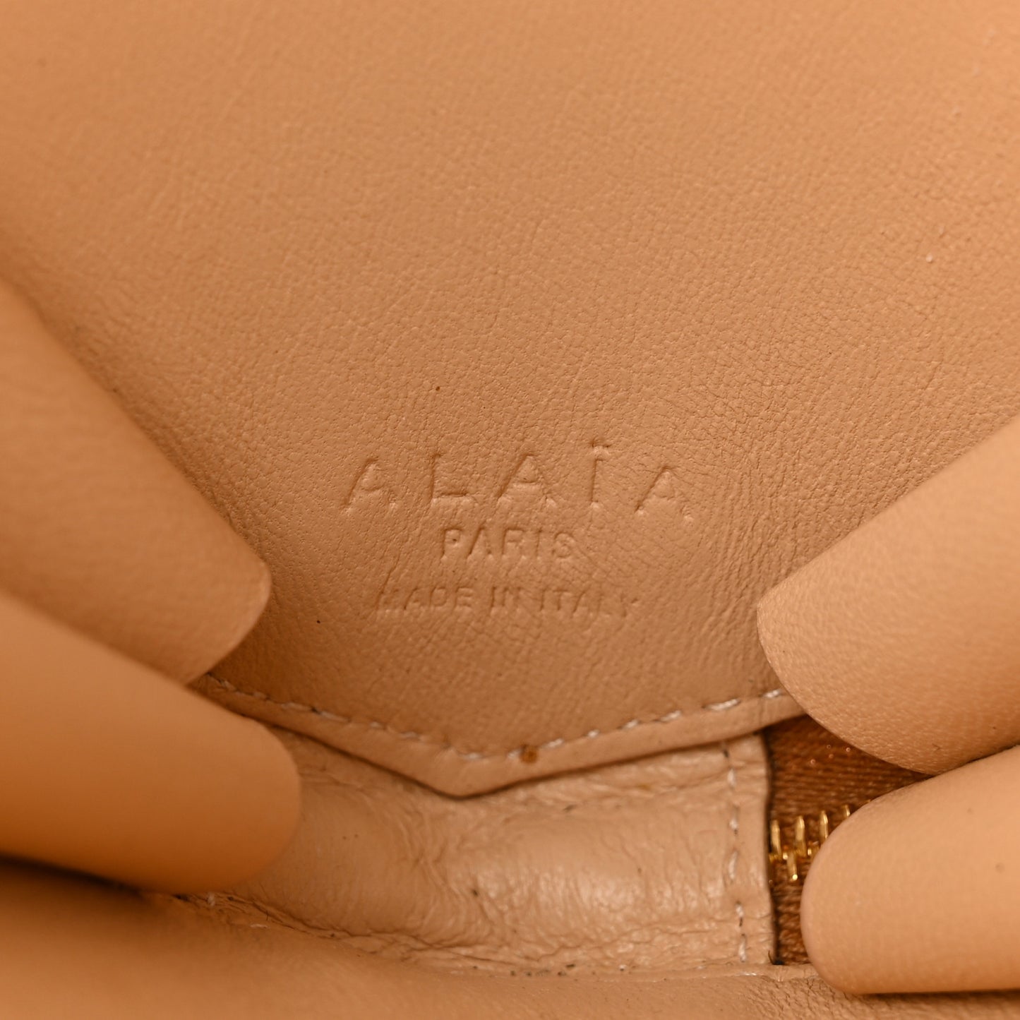 Metallic Goatskin Le Coeur Chain Bag Cuivre