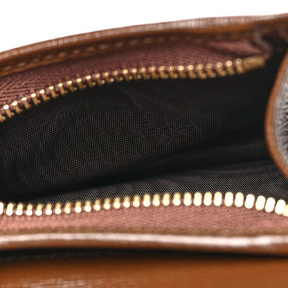 Gucci GG Supreme Monogram Horsebit 1955 Card Case Wallet Beige Ebony Brown Sugar 6 of 11