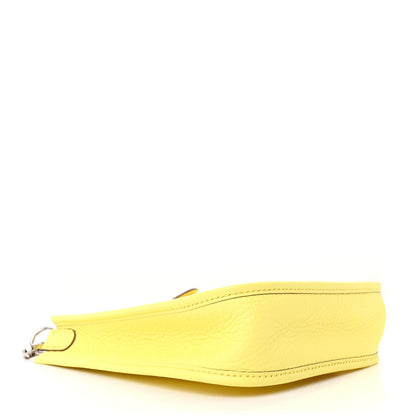 Hermes Taurillon Clemence Evelyne TPM Limoncello 4 of 11