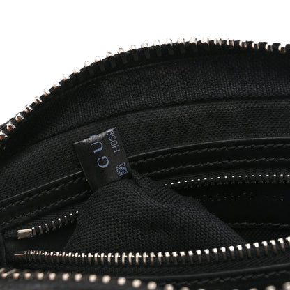 Gucci Soft GG Supreme Monogram Web Belt Bag Black Grey 8 of 11