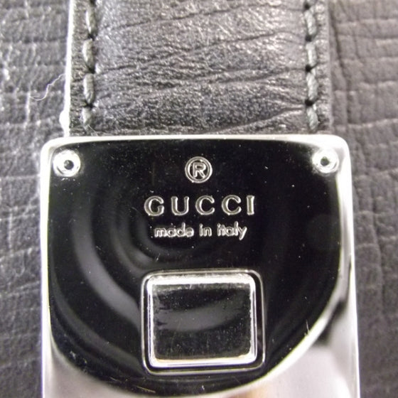 Gucci Leather Briefcase Black 8 of 12