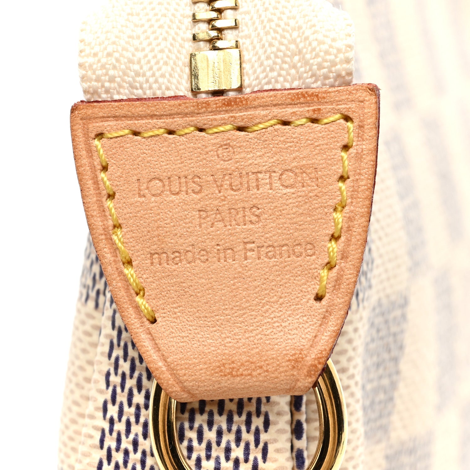 Louis Vuitton Damier Azur Mini Pochette Accessories 6 of 8