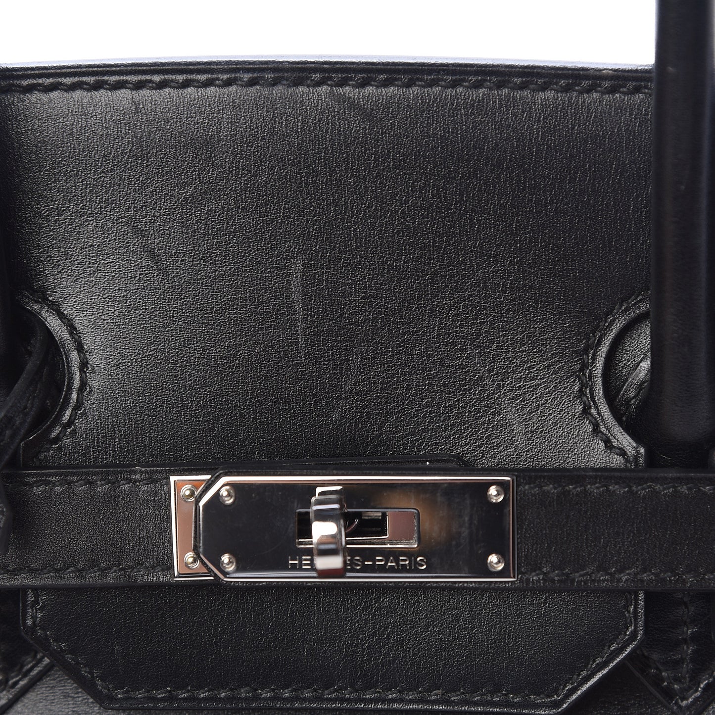 Toile Box Potamus Birkin 35 Black Rouge H