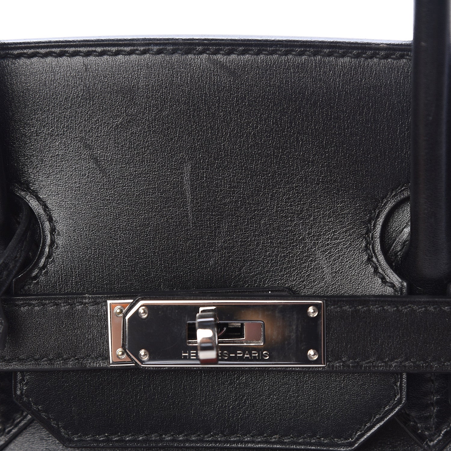 Hermes Toile Box Potamus Birkin 35 Black Rouge H 9 of 19