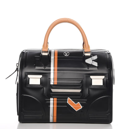 Louis Vuitton Epi Spaceship Embossed Speedy 25 Black 1 of 7