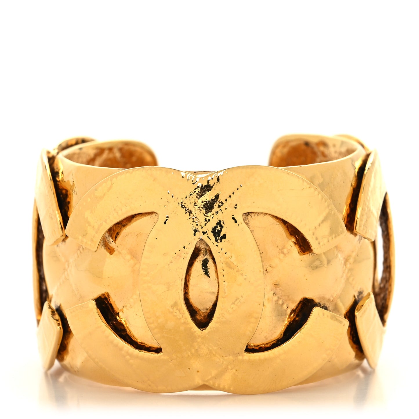 Three CC Cuff Gold