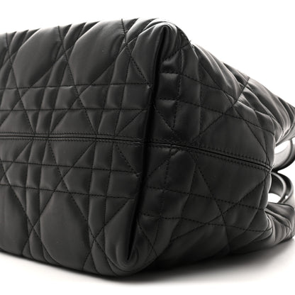 Christian Dior Calfskin Macrocannage Medium Toujours Black 11 of 13