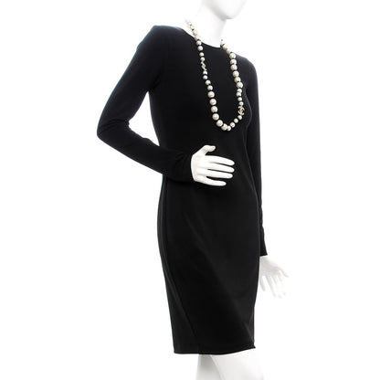 Chanel Graduated Pearl CC Long Necklace Gold 2 of 10