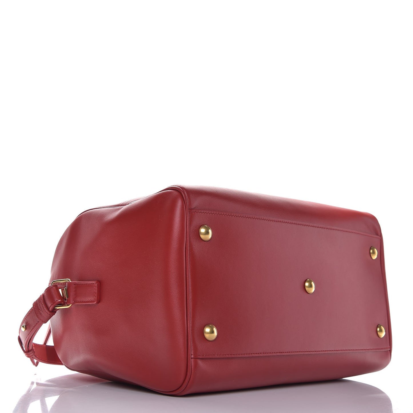 Calfskin Classic Duffle 6 Red