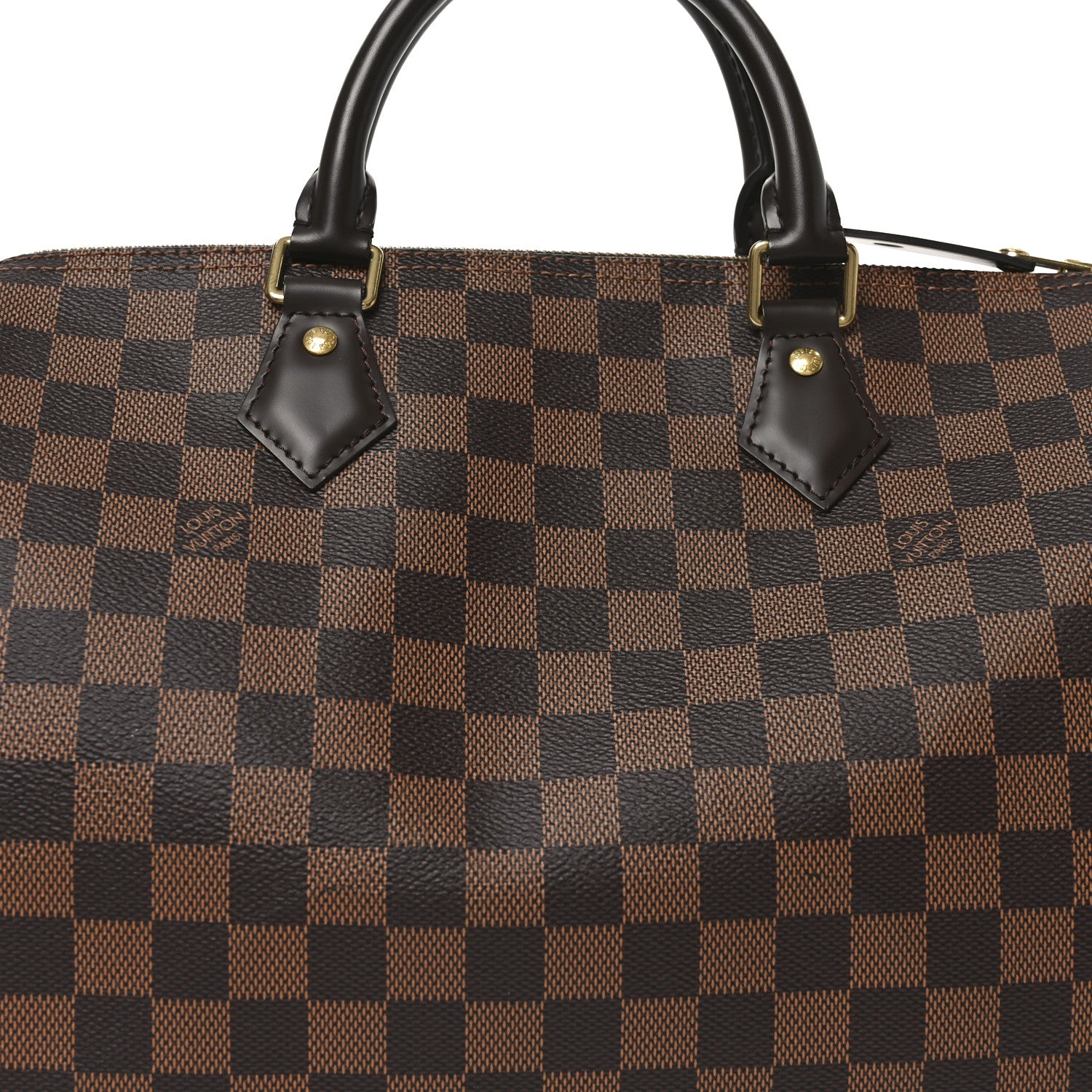 Louis Vuitton Damier Ebene Speedy 30 7 of 9