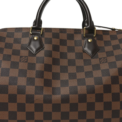 Louis Vuitton Damier Ebene Speedy 30 7 of 9