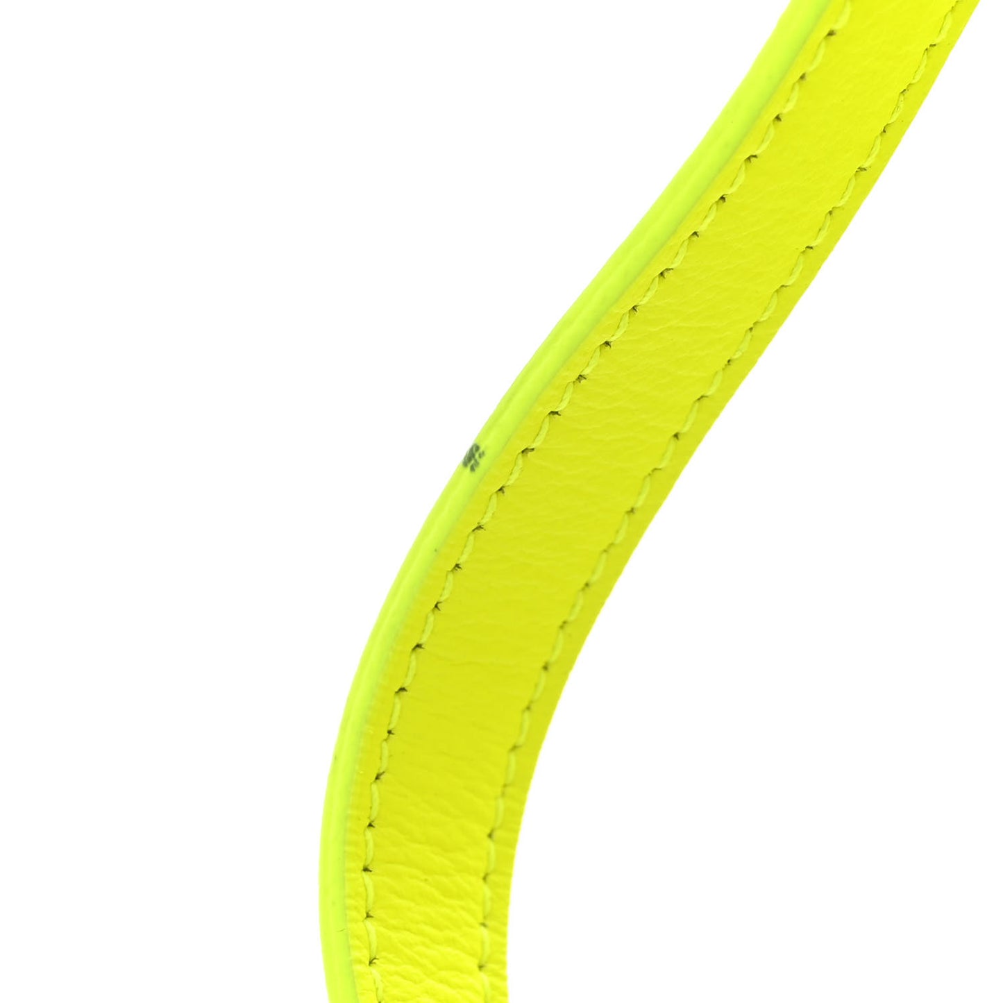 Calfskin Small Sac De Jour Bag Neon Yellow