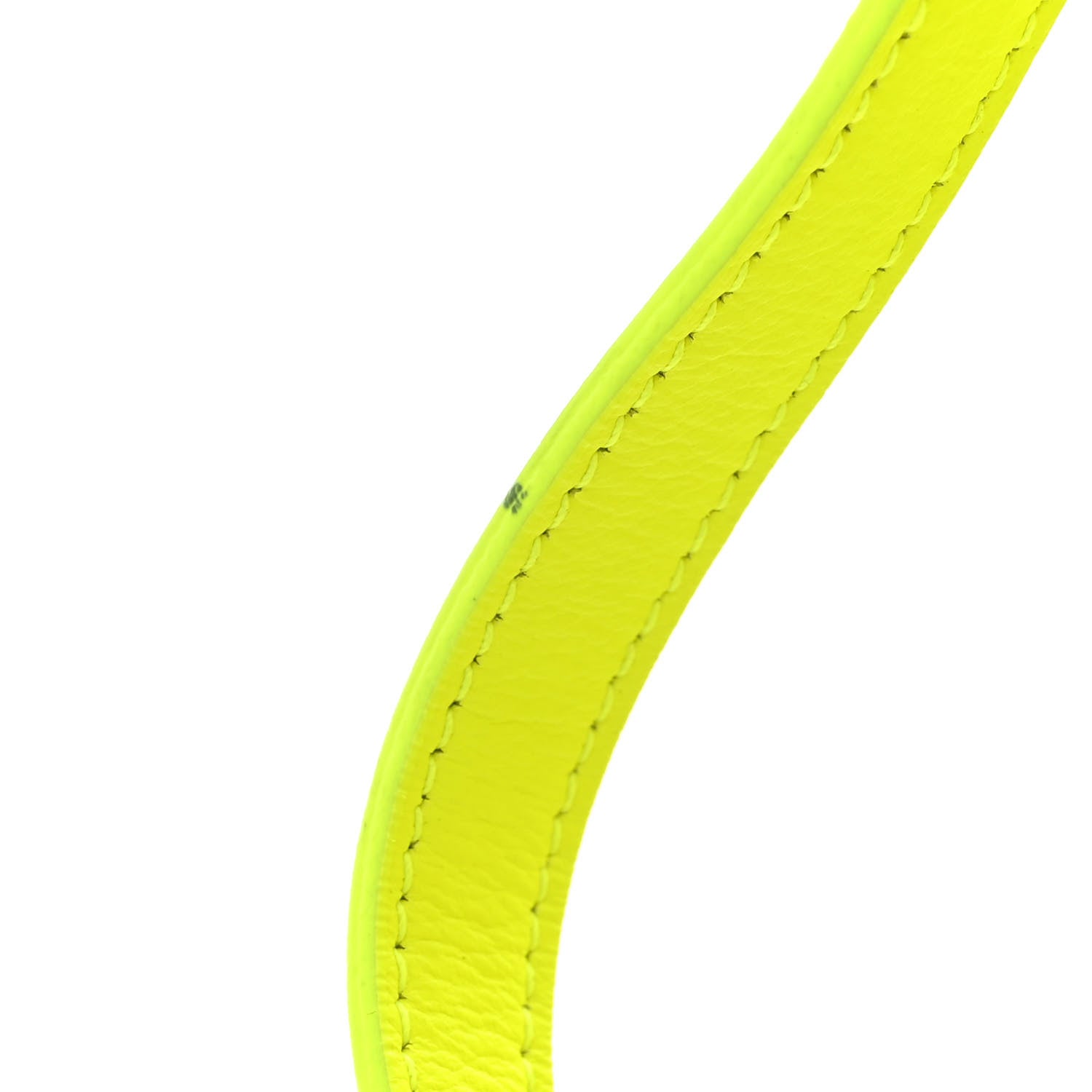 Saint Laurent Calfskin Small Sac De Jour Bag Neon Yellow 18 of 22