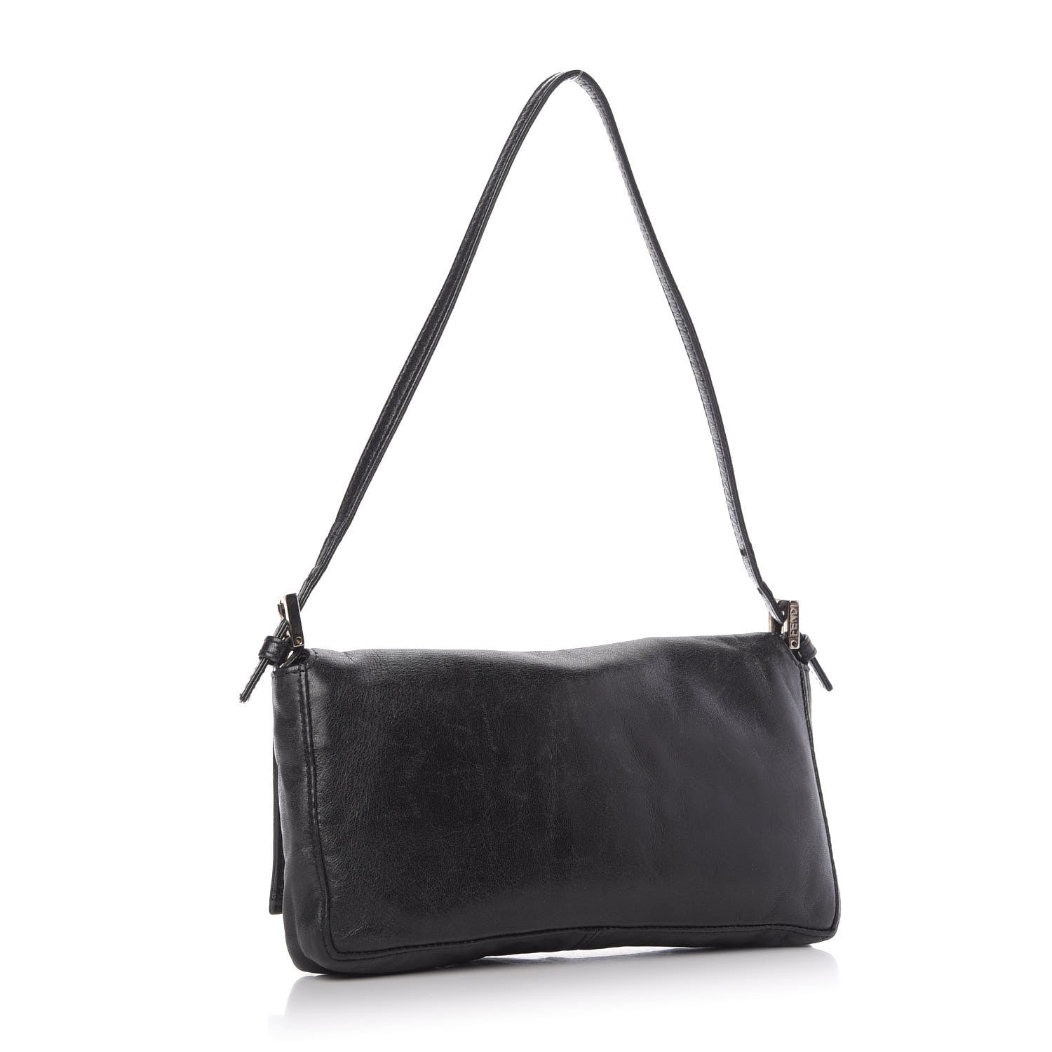 Fendi Calfskin Baguette Black 3 of 8