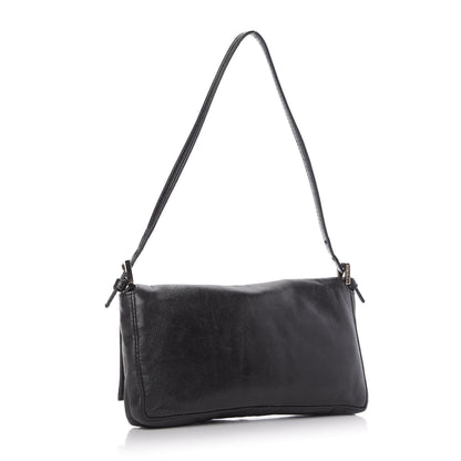 Fendi Calfskin Baguette Black 3 of 8