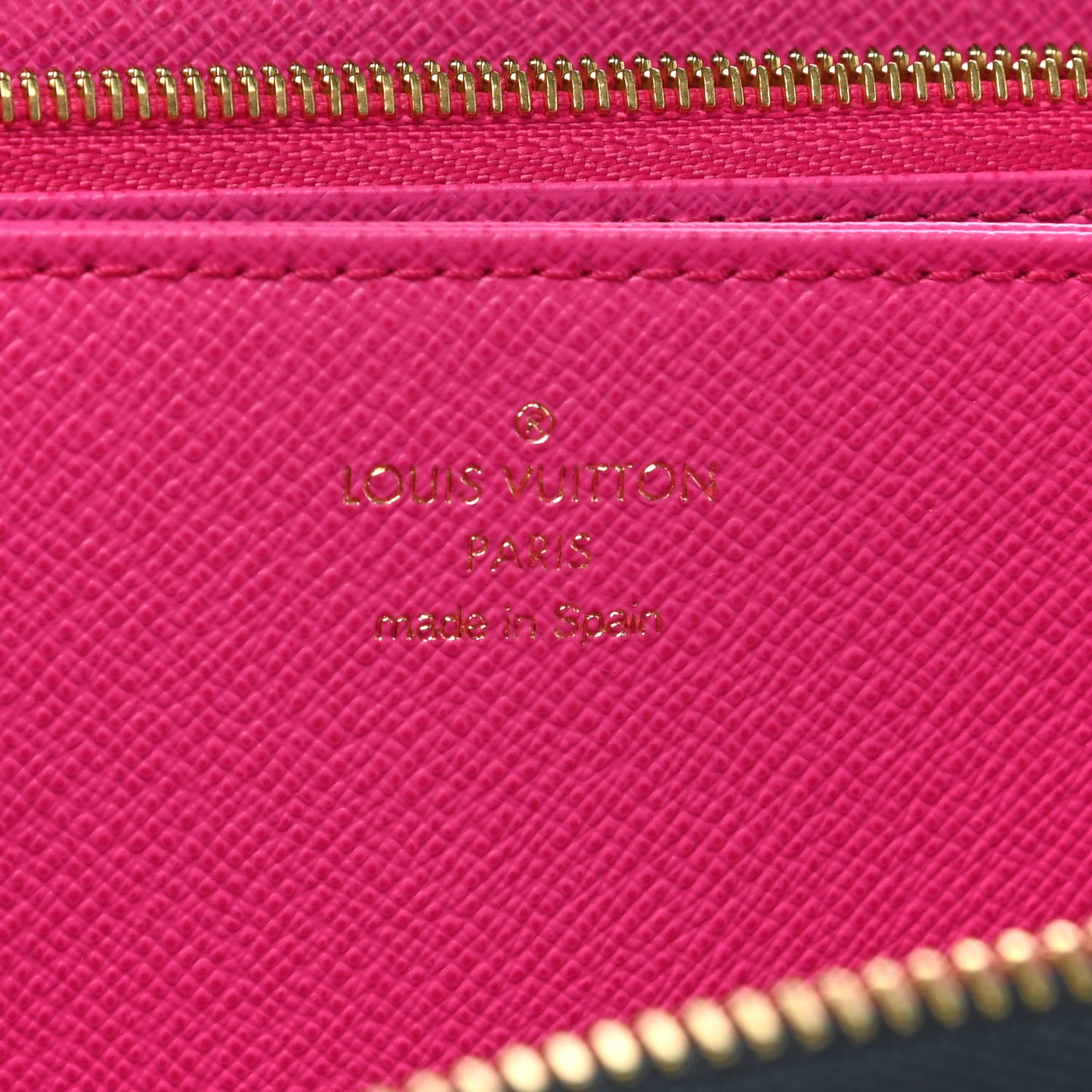 Monogram Giant Spring In The City Zippy Wallet Midnight Fuchsia