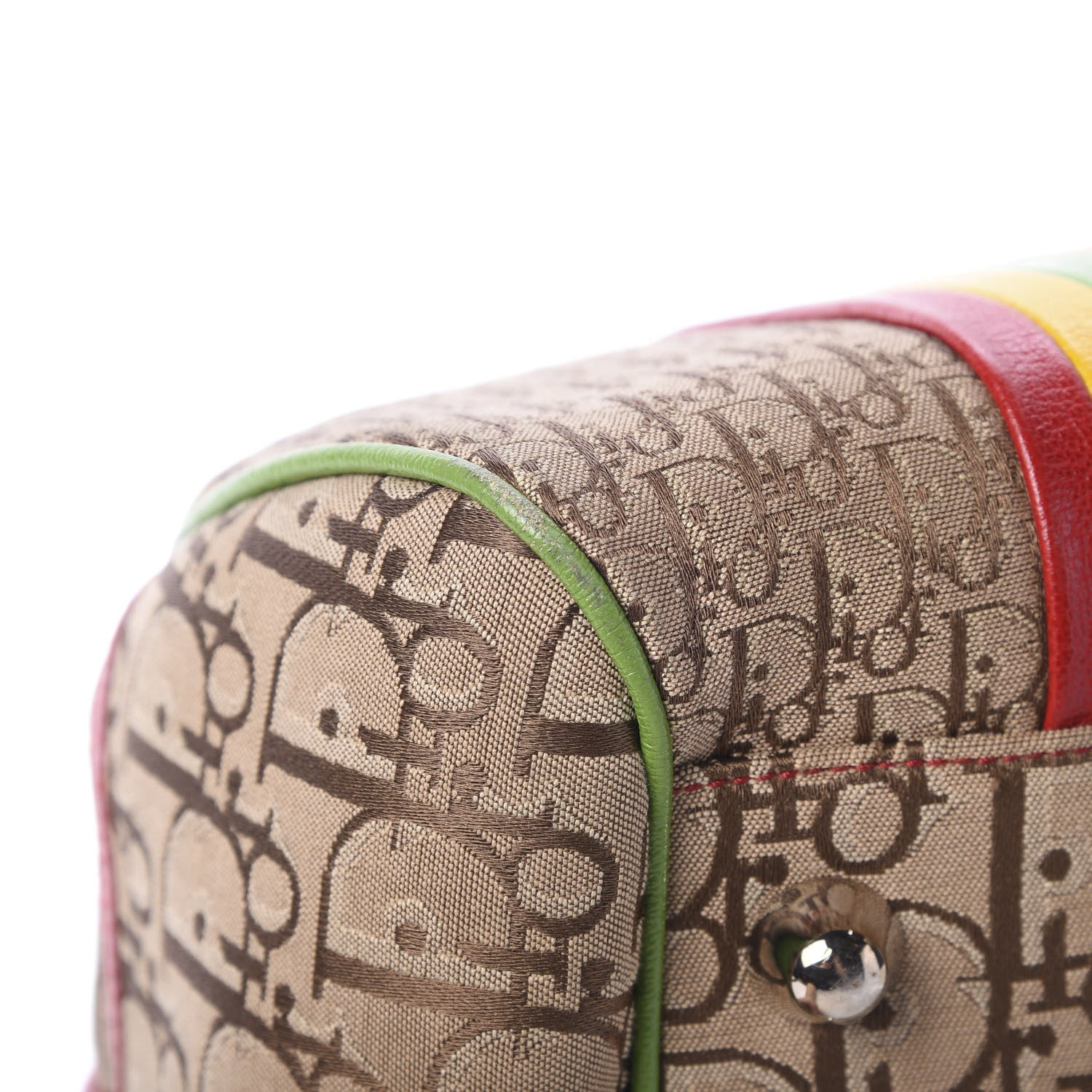 Christian Dior Monogram Rasta Bowler Beige 8 of 17