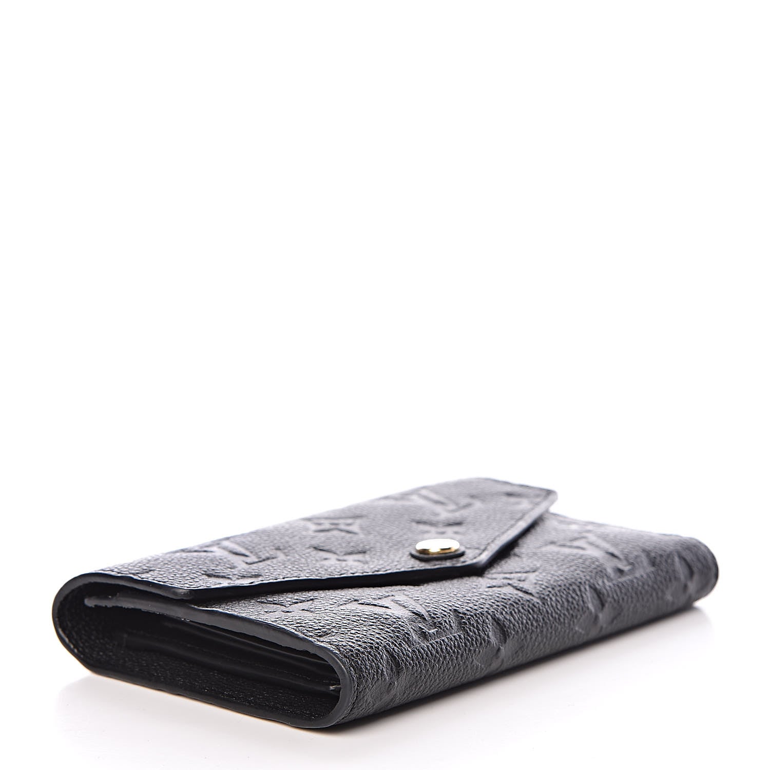 Louis Vuitton Empreinte Compact Curieuse Wallet Black 4 of 8