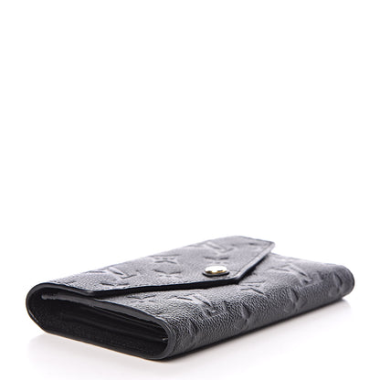 Louis Vuitton Empreinte Compact Curieuse Wallet Black 4 of 8