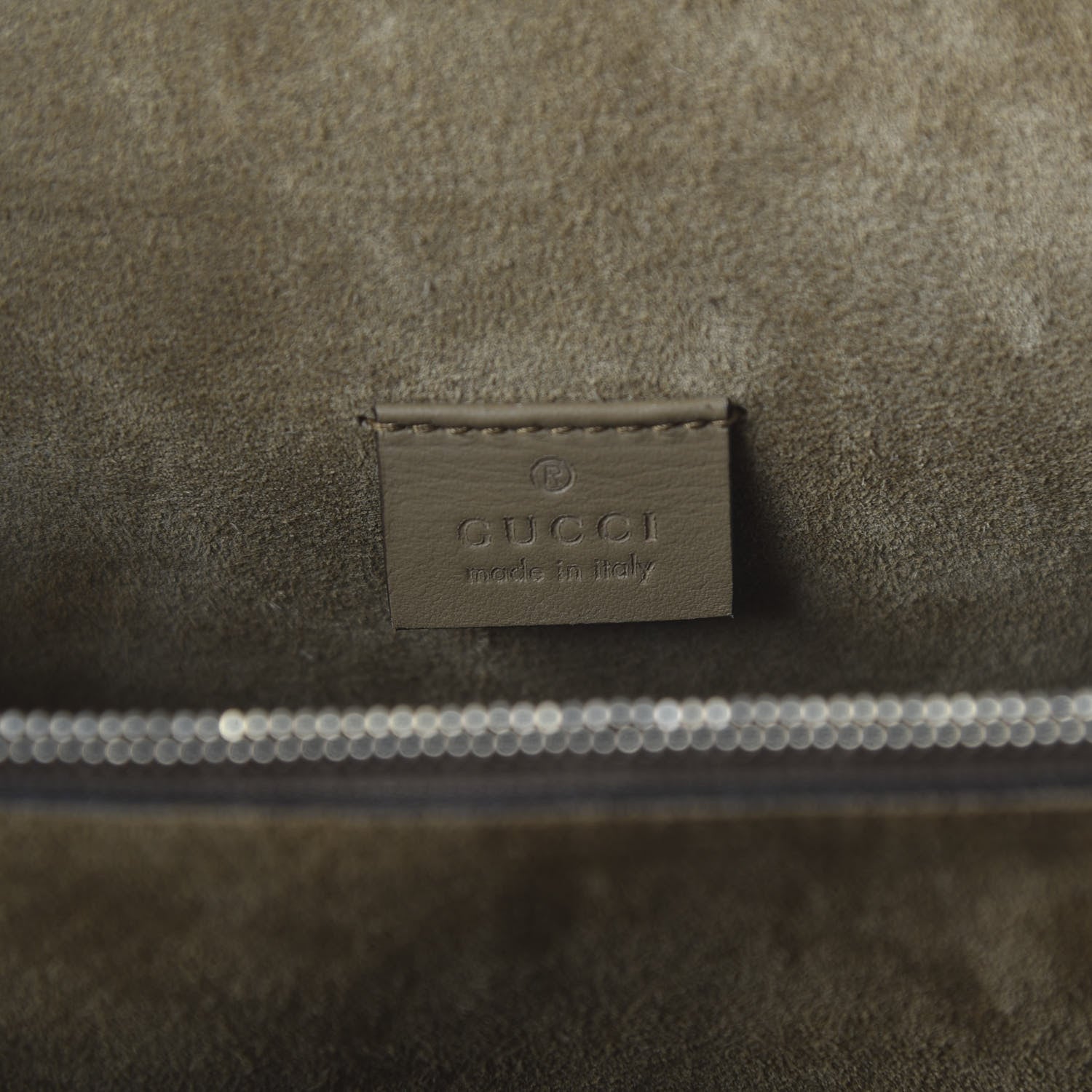Gucci GG Supreme Monogram Medium Dionysus Shoulder Bag Taupe 8 of 10