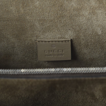Gucci GG Supreme Monogram Medium Dionysus Shoulder Bag Taupe 8 of 10