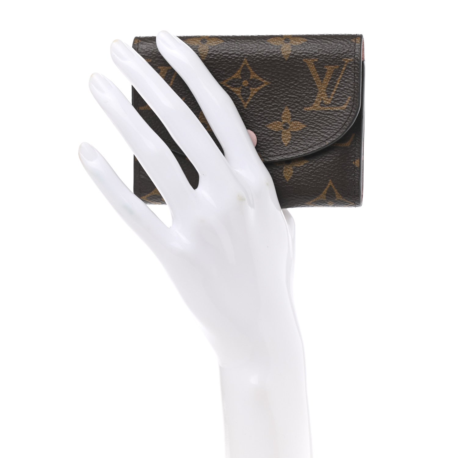Louis Vuitton Monogram Rosalie Coin Purse Rose Ballerine 2 of 8