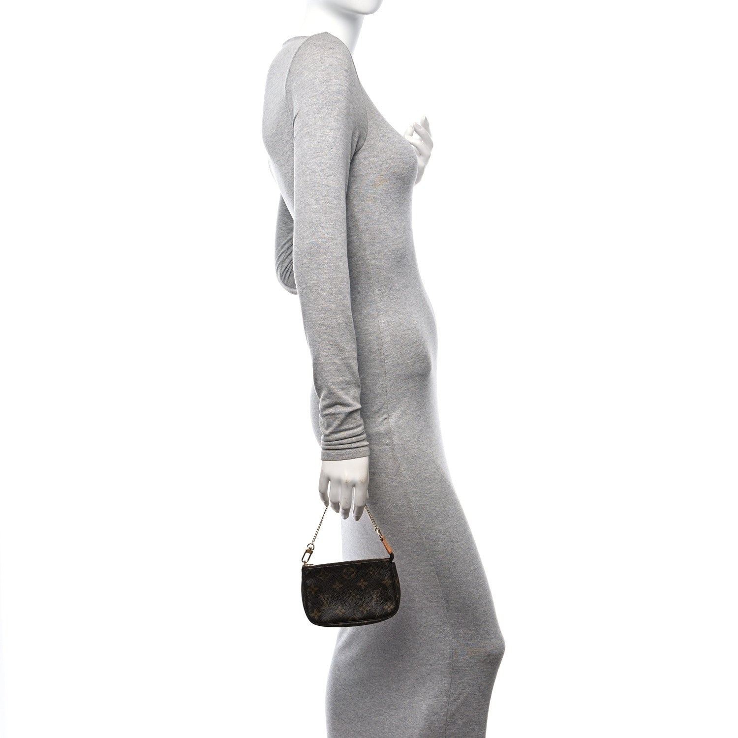 Louis Vuitton Monogram Mini Pochette Accessories 2 of 8