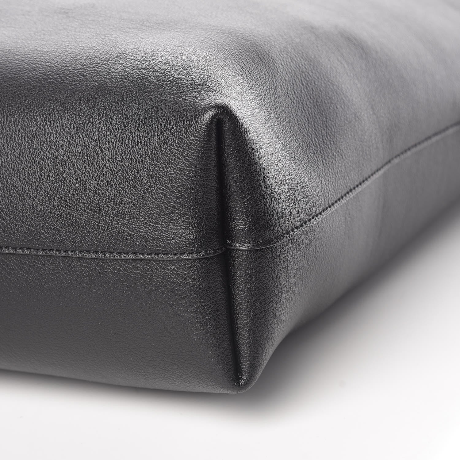 Saint Laurent Calfskin Medium Shopping Tote Black 7 of 18