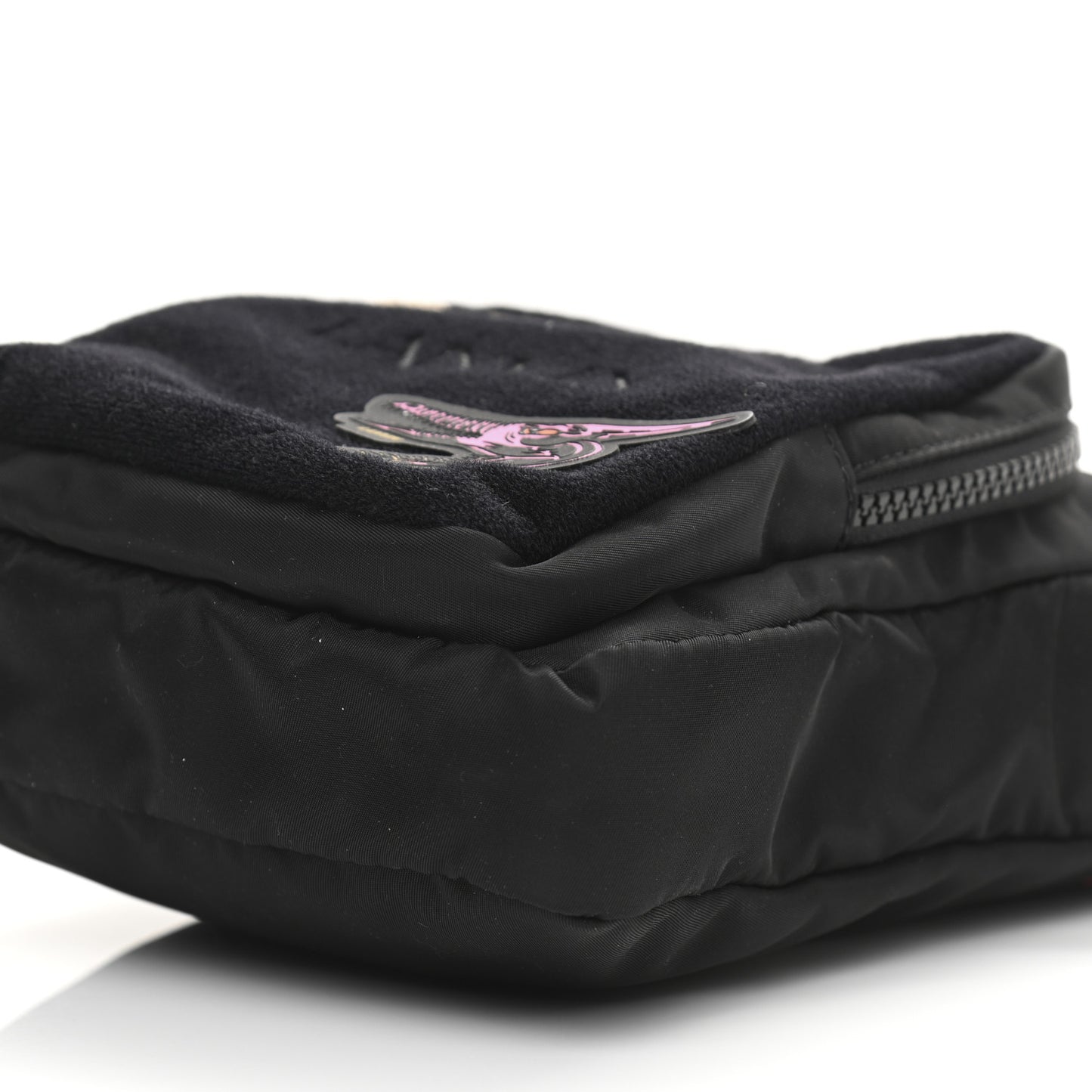Nylon NYC Skate Crossbody Bag Black Multicolor
