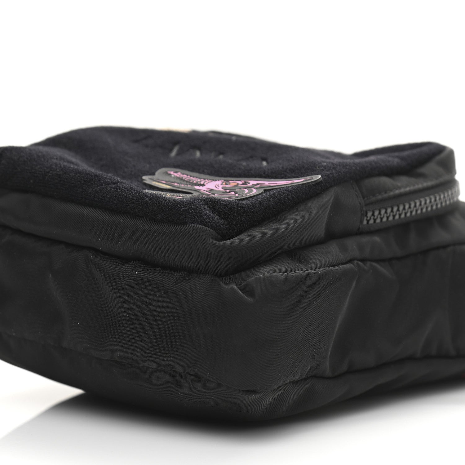 Lanvin Nylon NYC Skate Crossbody Bag Black Multicolor 9 of 10