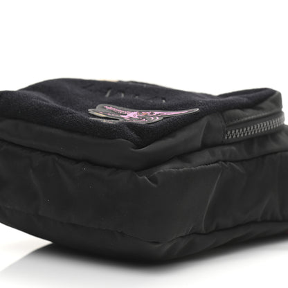 Lanvin Nylon NYC Skate Crossbody Bag Black Multicolor 9 of 10