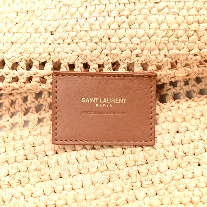 Saint Laurent Raffia Icare Shopping Tote Natural 6 of 10