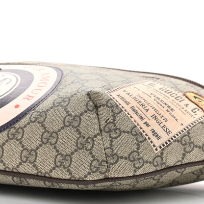 Gucci GG Supreme Monogram Courrier Belt Bag Beige New Acero 10 of 10