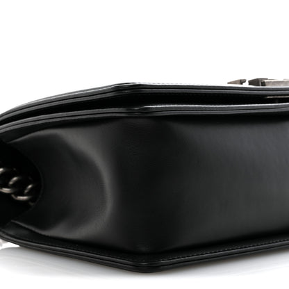 Chanel Calfskin Quilted Medium Boy Flap Black 9 of 11