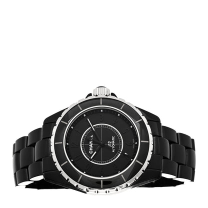 Chanel Stainless Steel Ceramic 38mm J12 Phantom Automatic Watch Black 2 of 5
