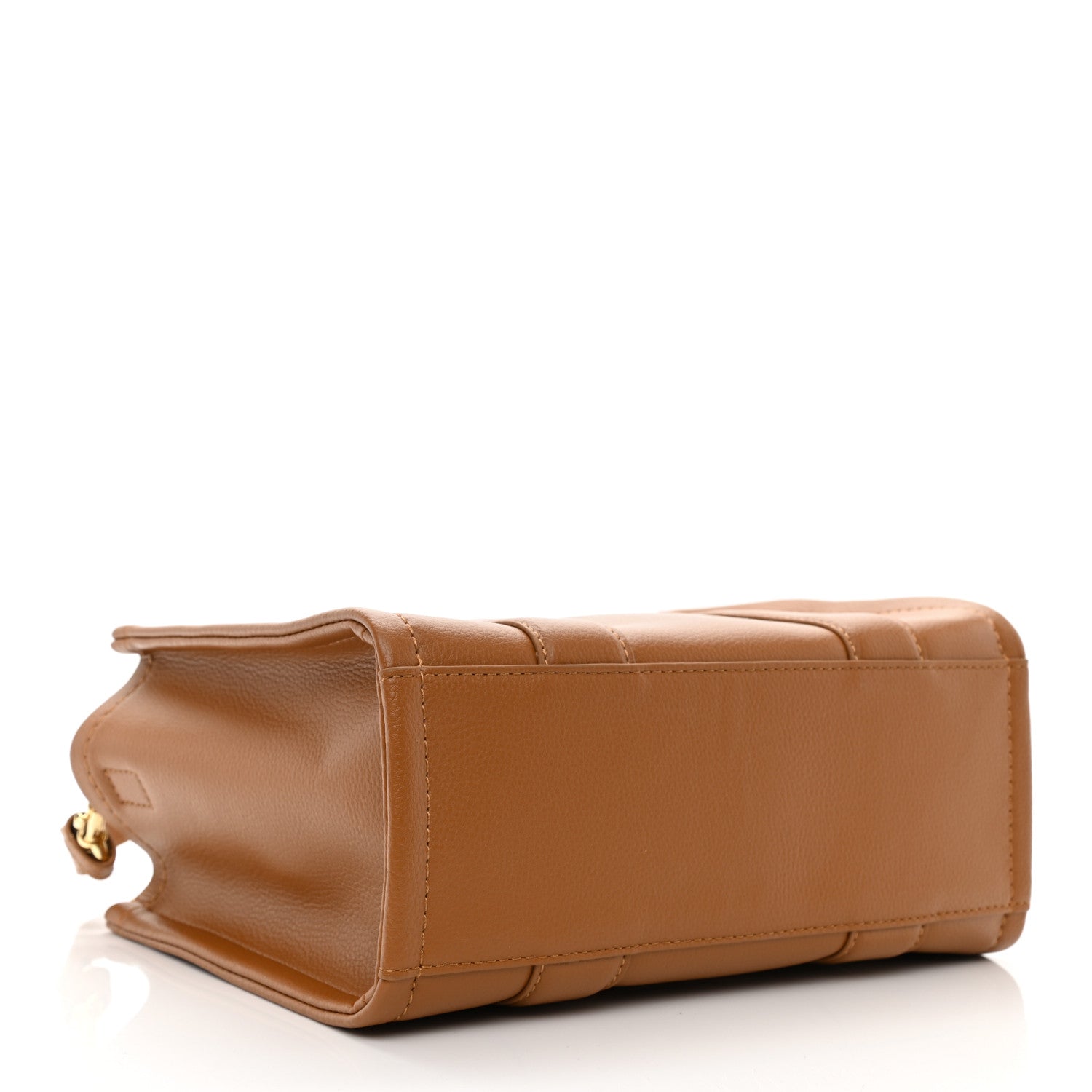 Marc Jacobs Grained Calfskin Small The Tote Bag Argan Oil 4 of 10