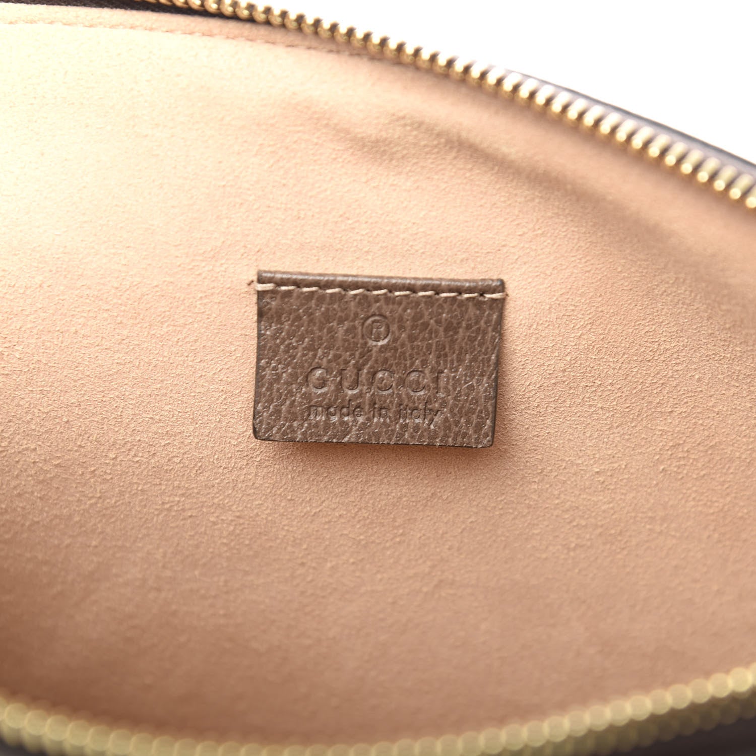 Gucci GG Supreme Monogram Large Ophidia Pouch Clutch Brown 6 of 8