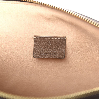 Gucci GG Supreme Monogram Large Ophidia Pouch Clutch Brown 6 of 8