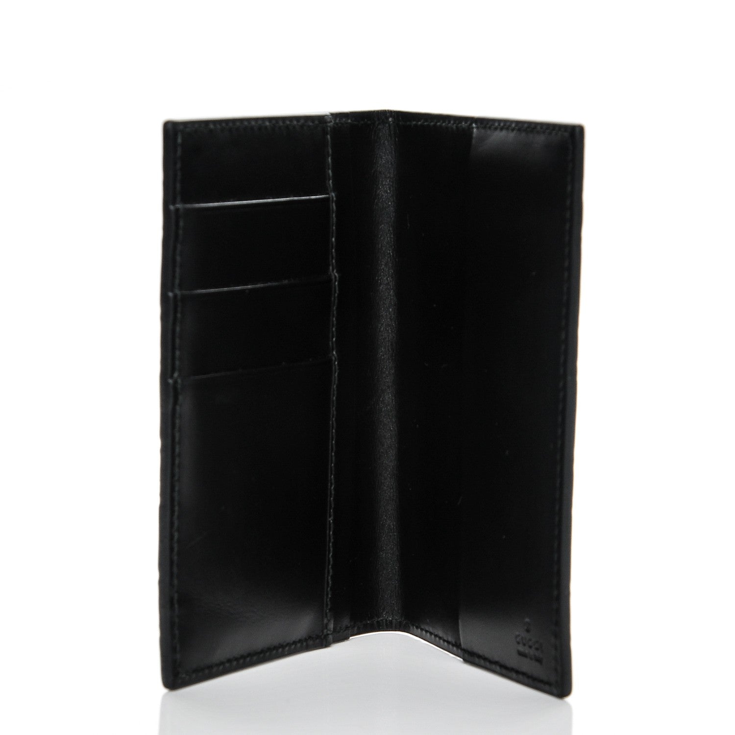 Gucci Guccissima Signature Passport Case Black 5 of 6