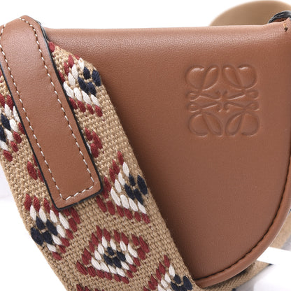 Loewe Calfskin Mini Ibiza Heel Shoulder Bag Tan 7 of 11