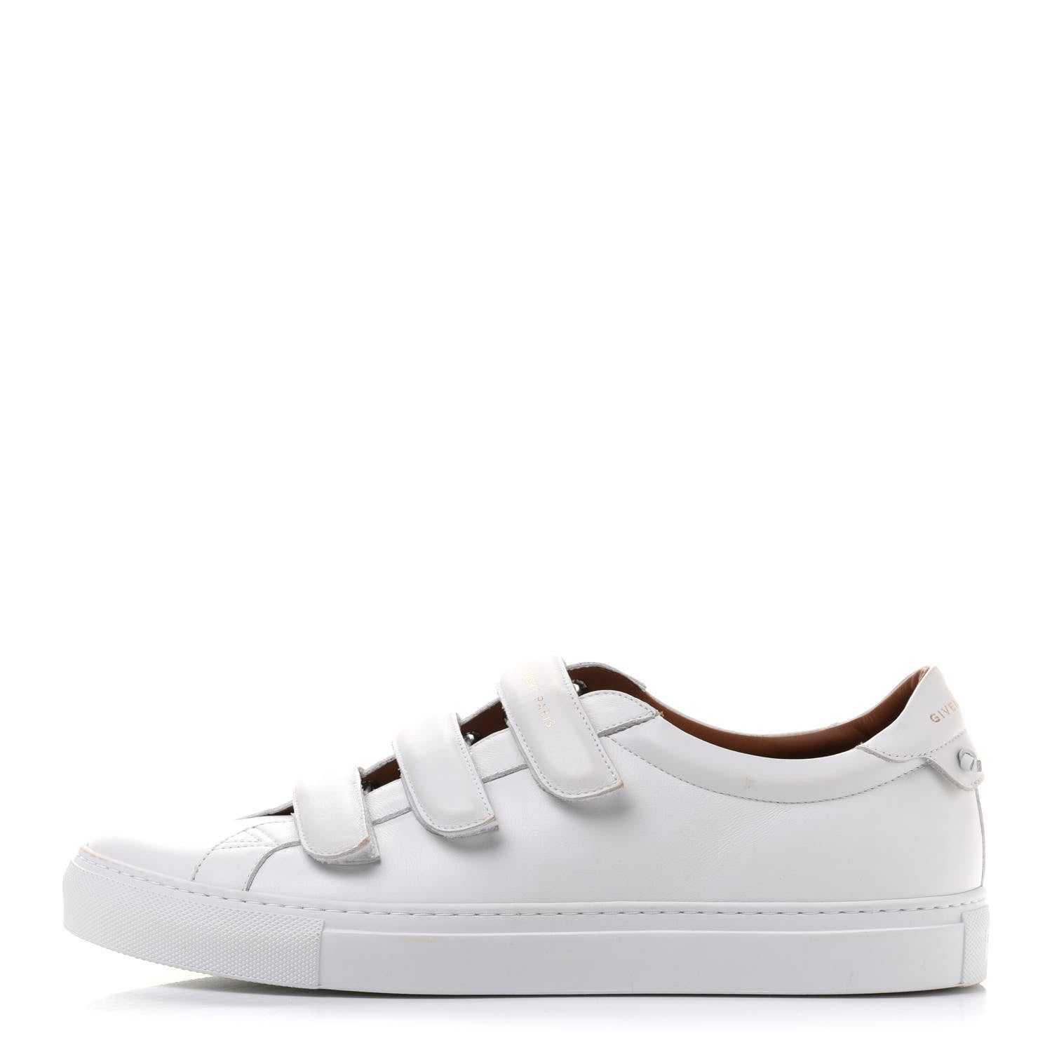 Givenchy Calfskin Velcro Strap Mens Urban Street Sneakers 44 White 1 of 12