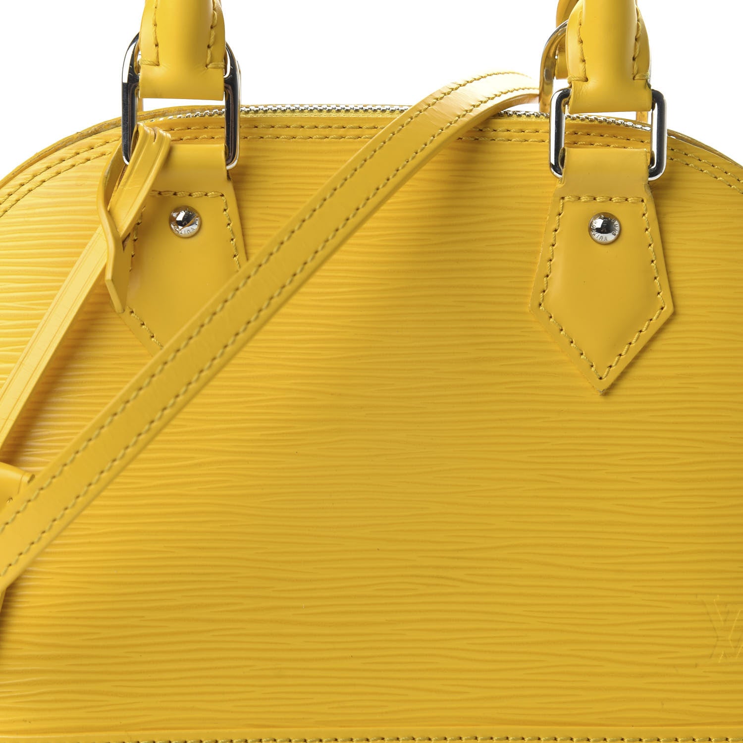 Louis Vuitton Epi Alma BB Citron 10 of 10