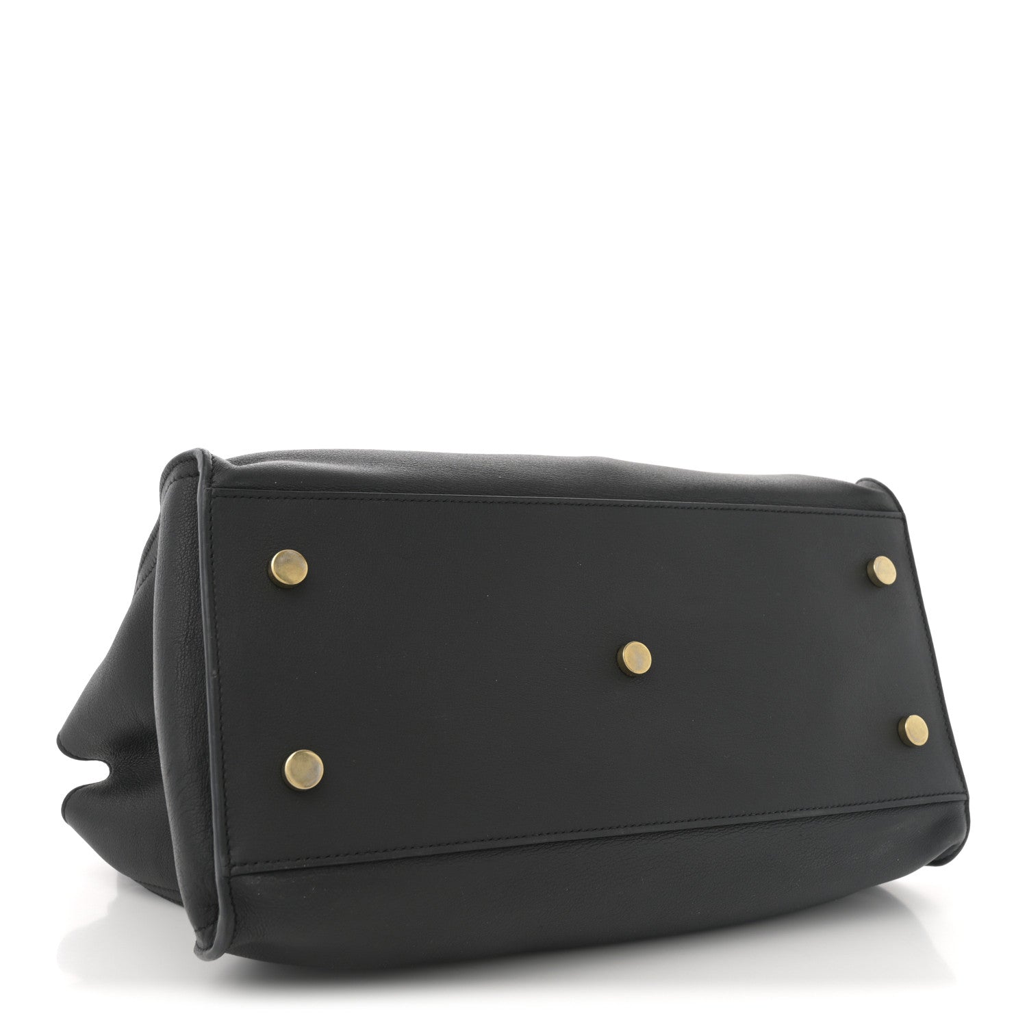 Saint Laurent Calfskin Small Monogram Cabas Black 7 of 25