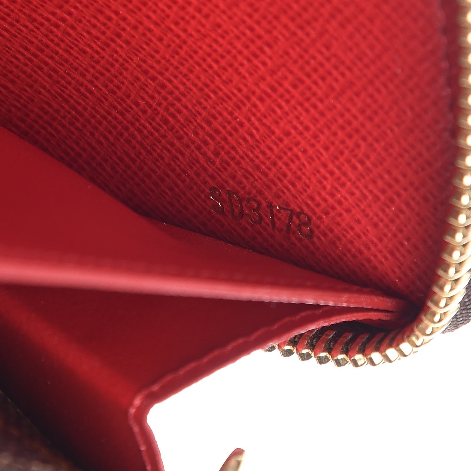Louis Vuitton Damier Ebene Clemence Wallet 7 of 8
